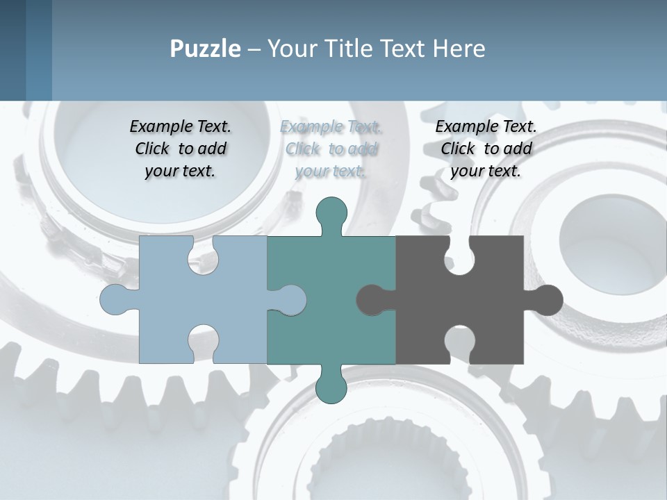Engineering Idea Metaphor PowerPoint Template