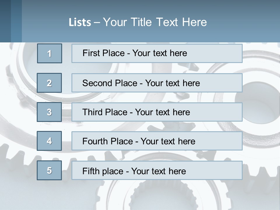 Engineering Idea Metaphor PowerPoint Template