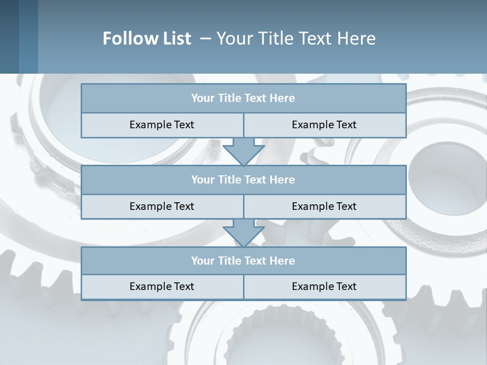 Engineering Idea Metaphor PowerPoint Template