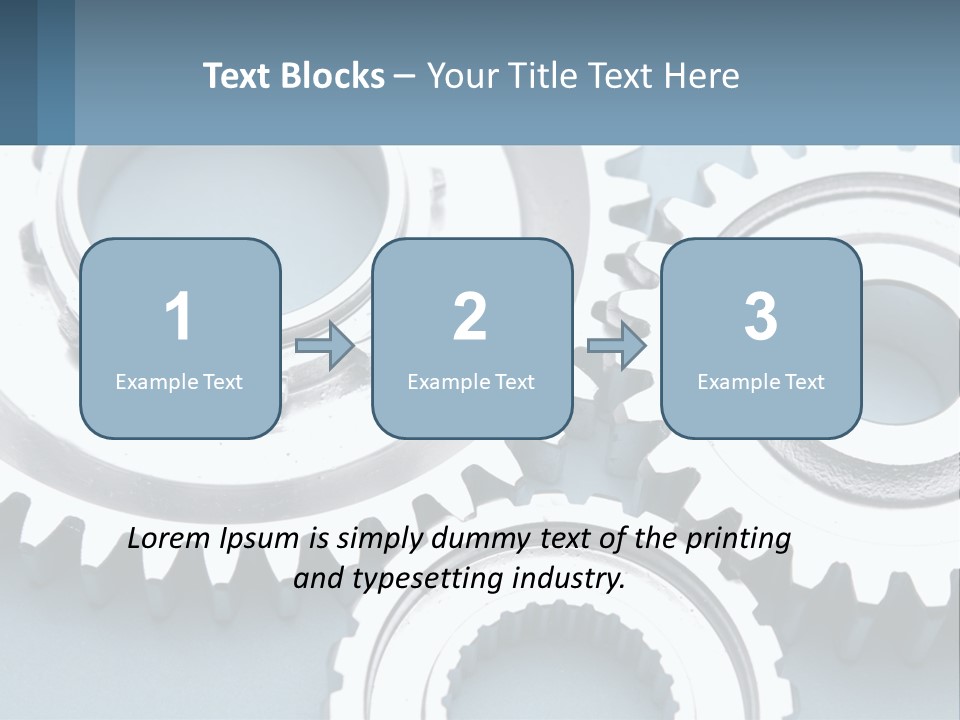 Engineering Idea Metaphor PowerPoint Template