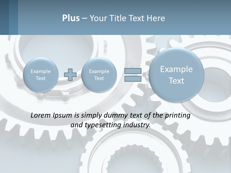 Engineering Idea Metaphor PowerPoint Template