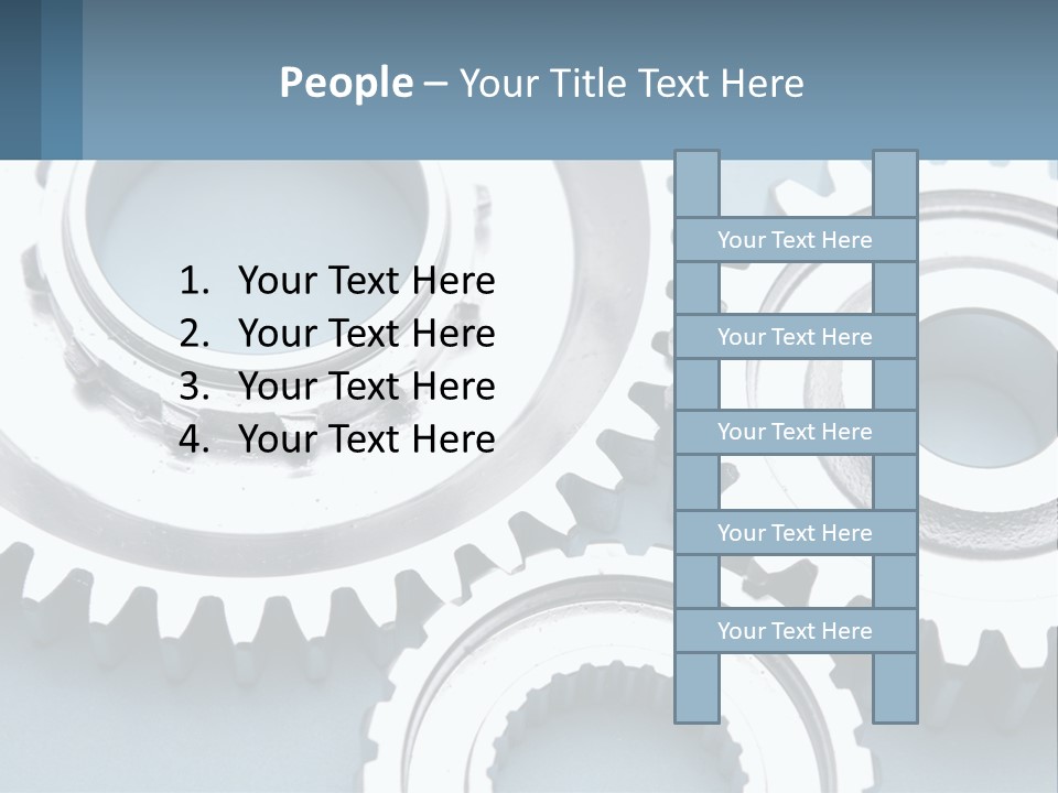 Engineering Idea Metaphor PowerPoint Template