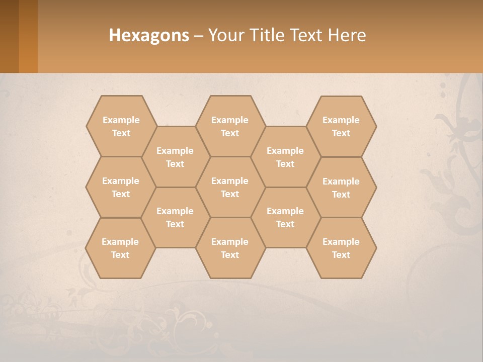 Wall Crease Rusty PowerPoint Template