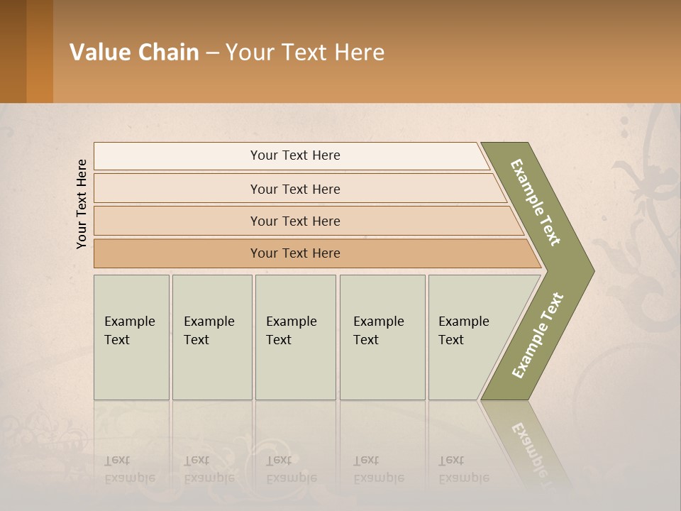 Wall Crease Rusty PowerPoint Template