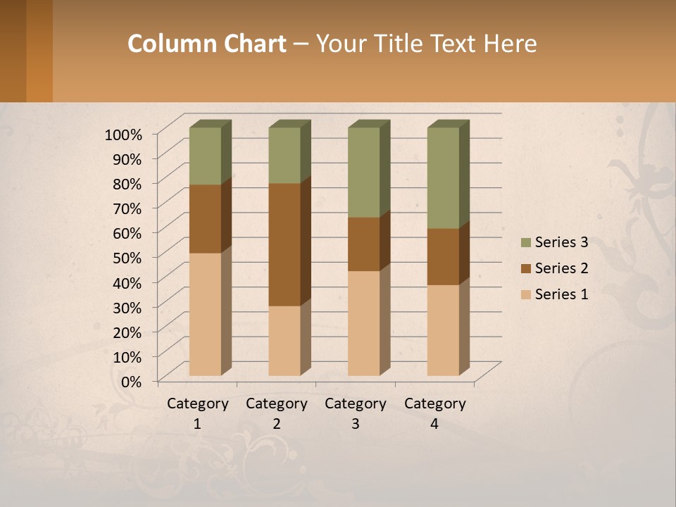 Wall Crease Rusty PowerPoint Template