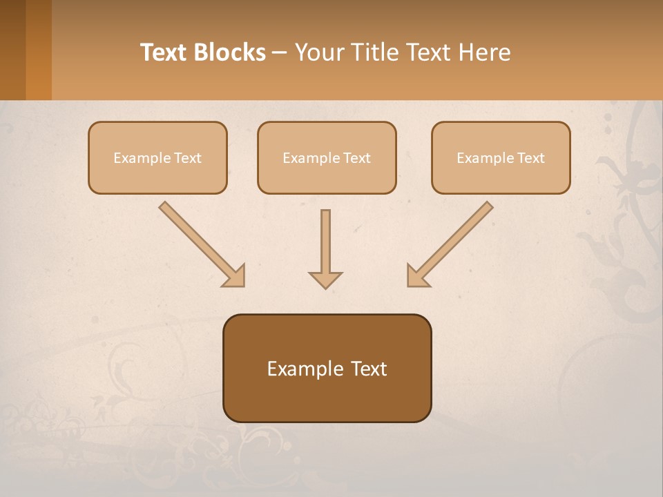 Wall Crease Rusty PowerPoint Template