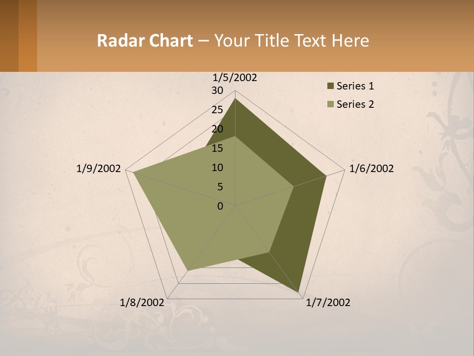 Wall Crease Rusty PowerPoint Template