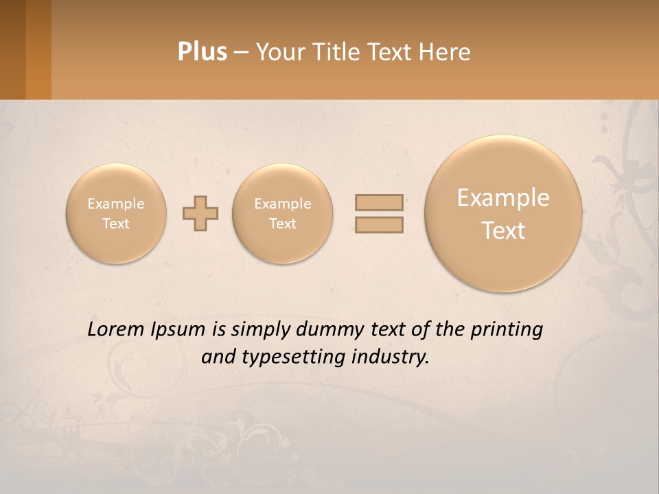 Wall Crease Rusty PowerPoint Template