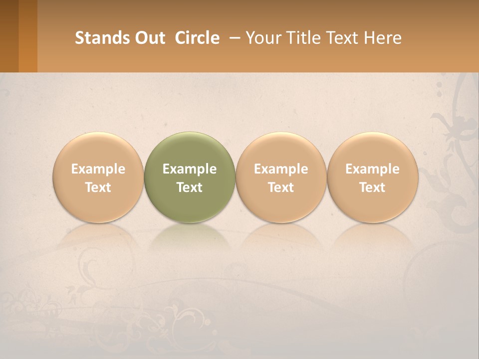 Wall Crease Rusty PowerPoint Template