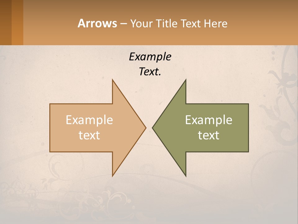 Wall Crease Rusty PowerPoint Template