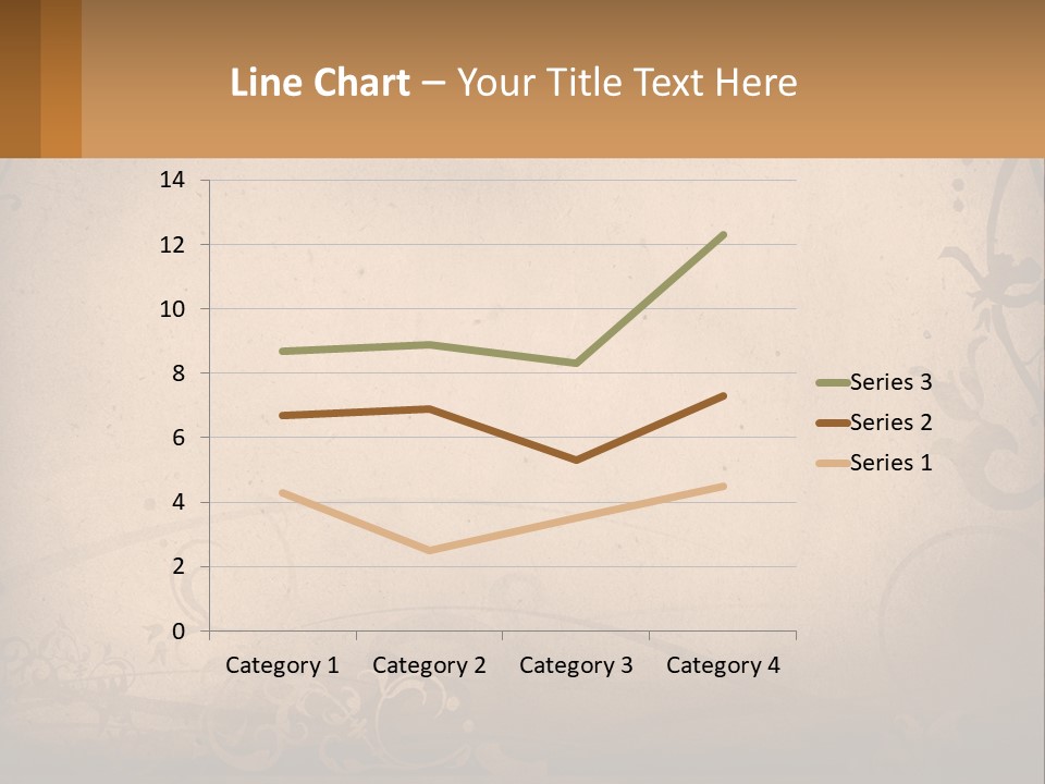 Wall Crease Rusty PowerPoint Template