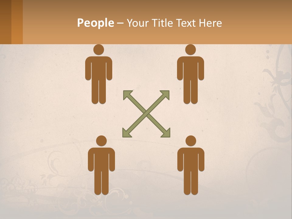 Wall Crease Rusty PowerPoint Template