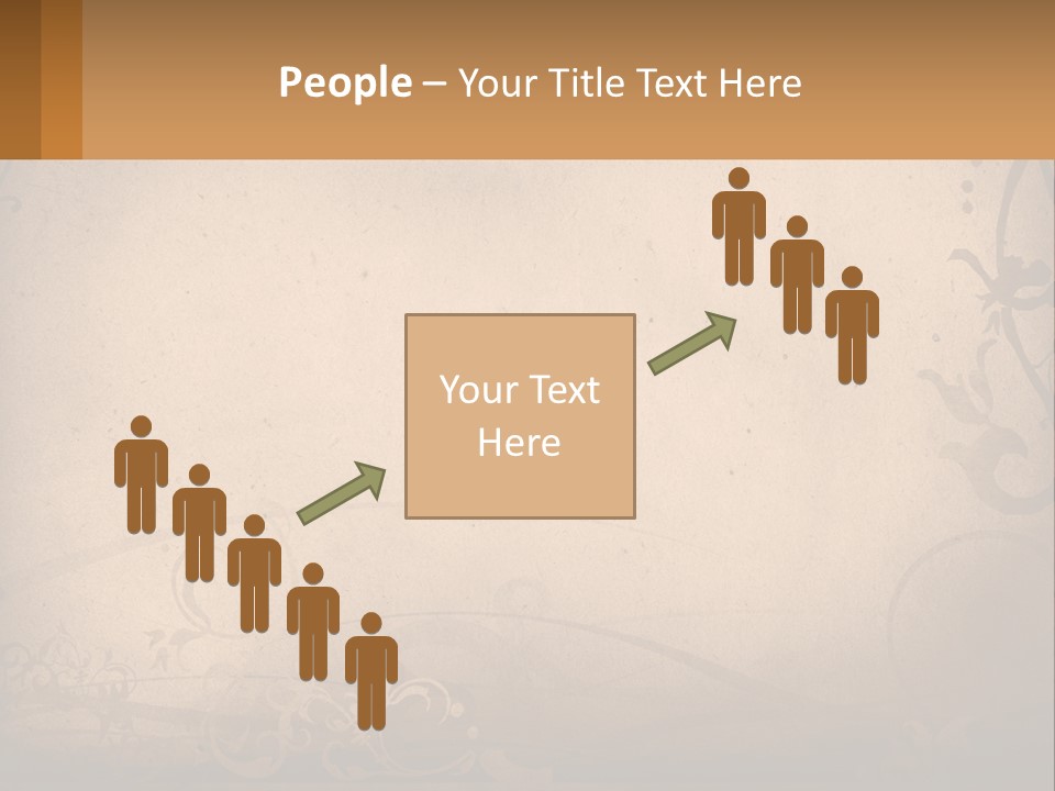 Wall Crease Rusty PowerPoint Template