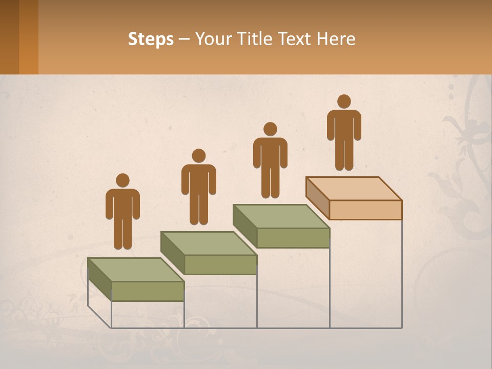 Wall Crease Rusty PowerPoint Template