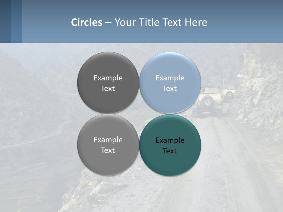 Bullet Forces Farm PowerPoint Template