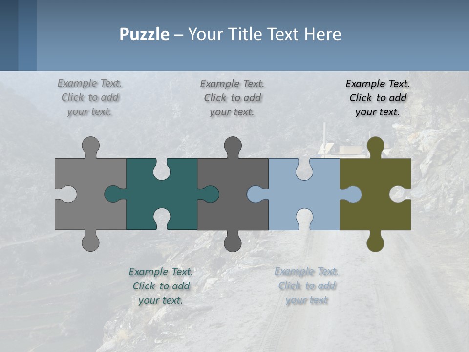 Bullet Forces Farm PowerPoint Template