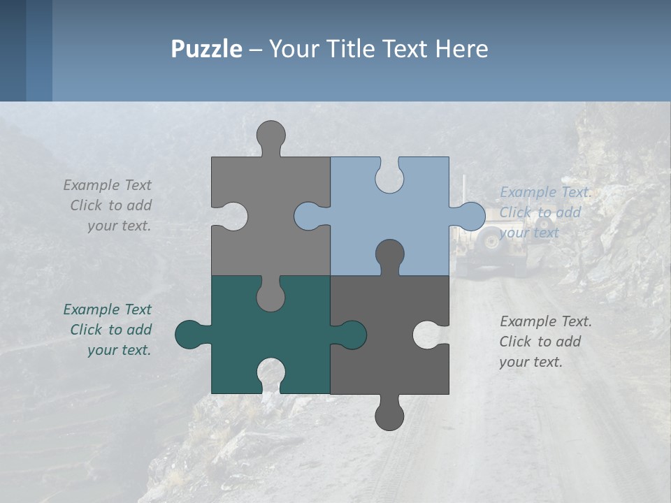 Bullet Forces Farm PowerPoint Template