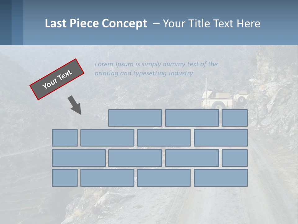 Bullet Forces Farm PowerPoint Template