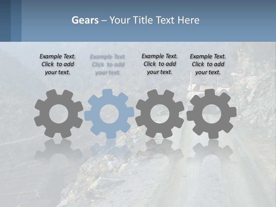 Bullet Forces Farm PowerPoint Template