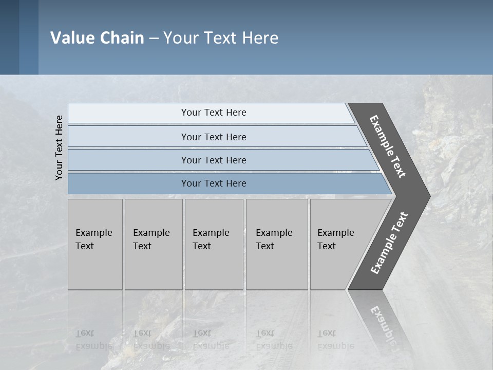 Bullet Forces Farm PowerPoint Template