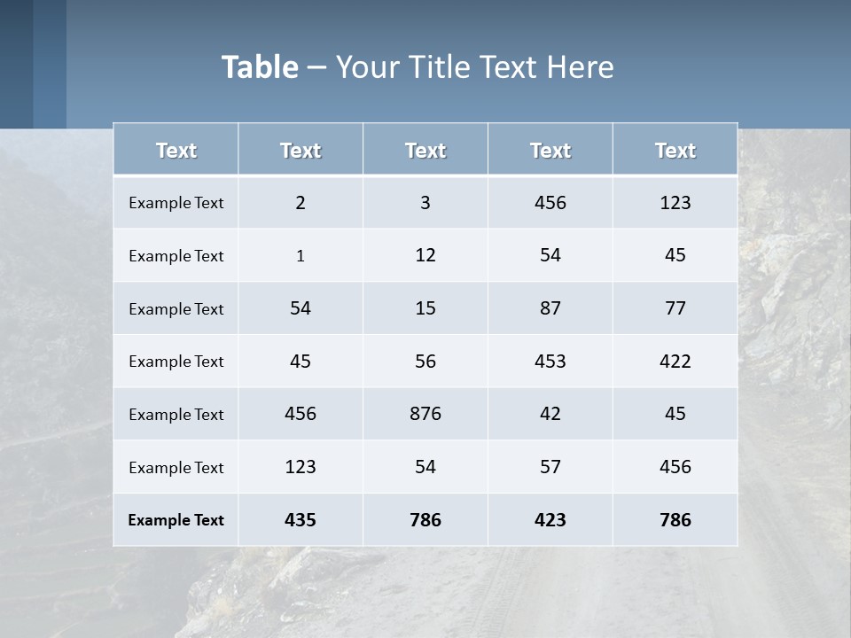 Bullet Forces Farm PowerPoint Template