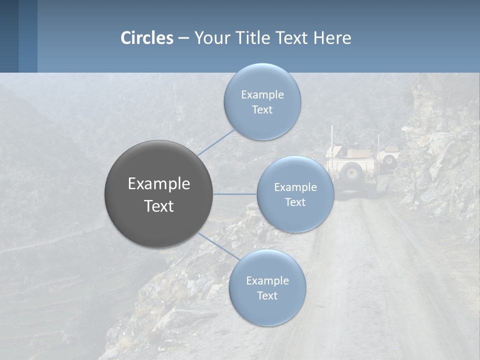 Bullet Forces Farm PowerPoint Template