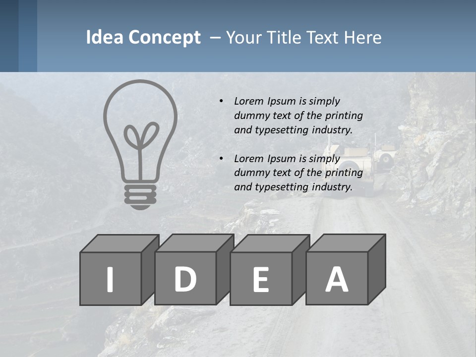 Bullet Forces Farm PowerPoint Template