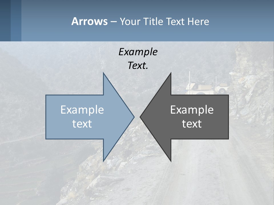 Bullet Forces Farm PowerPoint Template