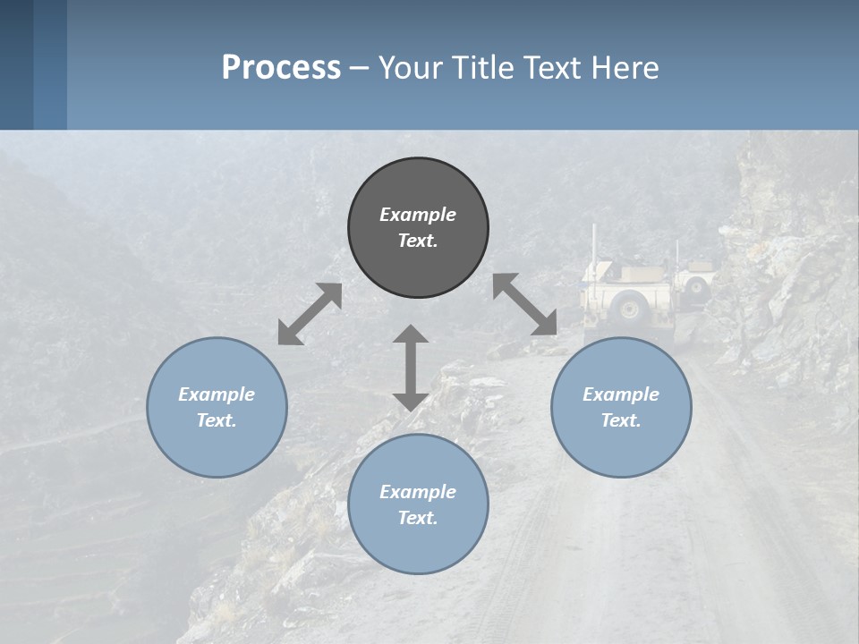 Bullet Forces Farm PowerPoint Template