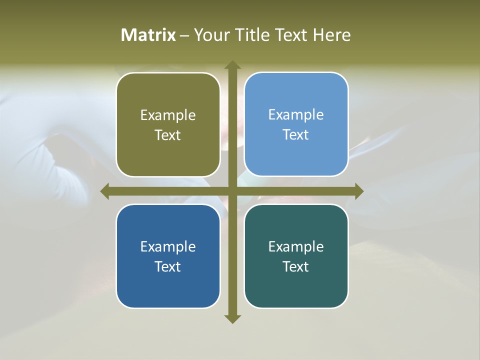 Canal Clean Change PowerPoint Template