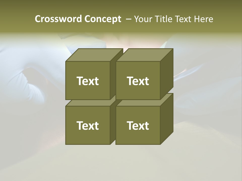 Canal Clean Change PowerPoint Template