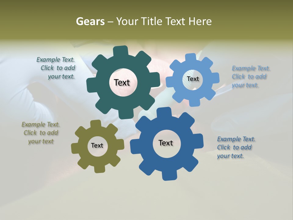 Canal Clean Change PowerPoint Template