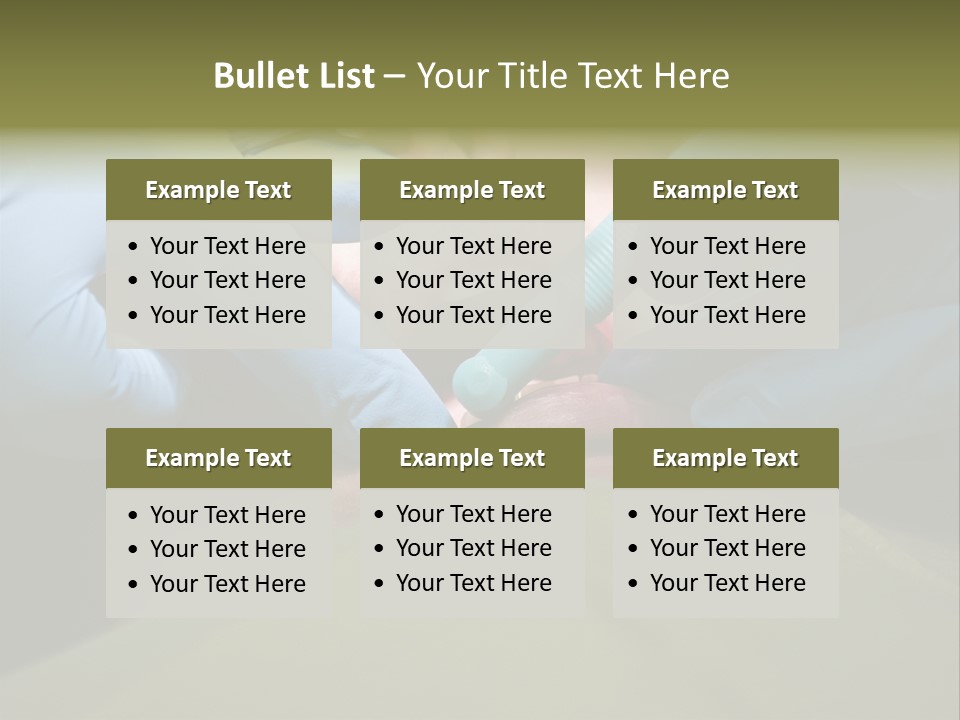 Canal Clean Change PowerPoint Template