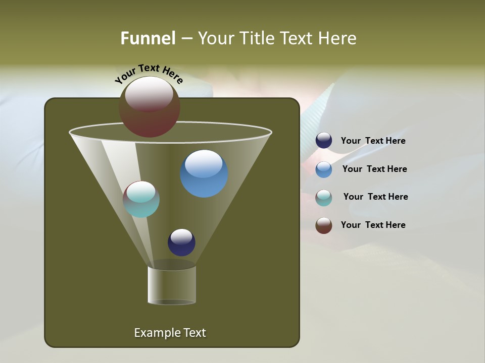 Canal Clean Change PowerPoint Template