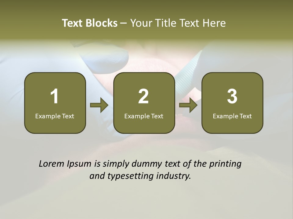 Canal Clean Change PowerPoint Template