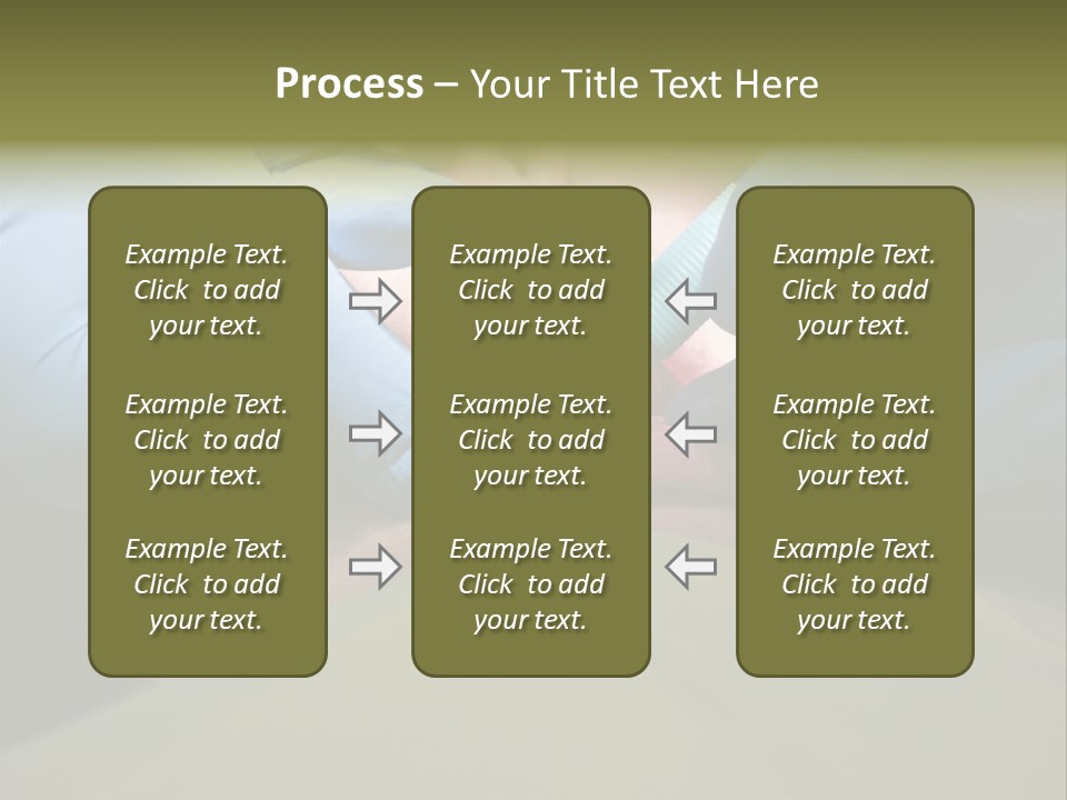 Canal Clean Change PowerPoint Template