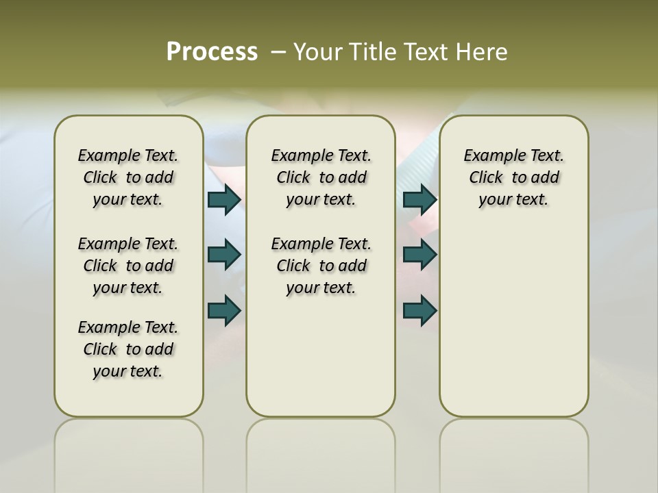 Canal Clean Change PowerPoint Template