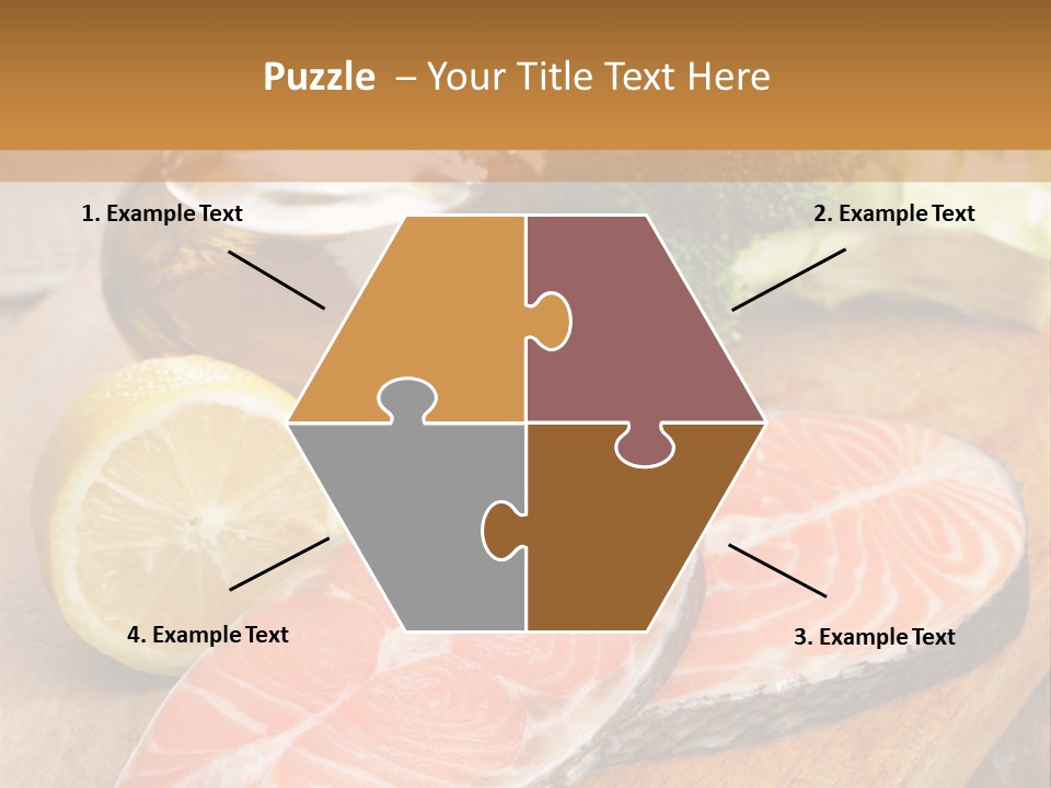 Lemon Green Fish PowerPoint Template