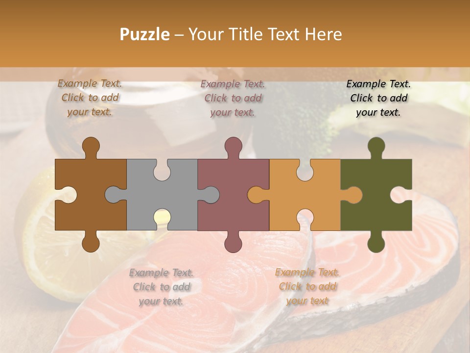 Lemon Green Fish PowerPoint Template