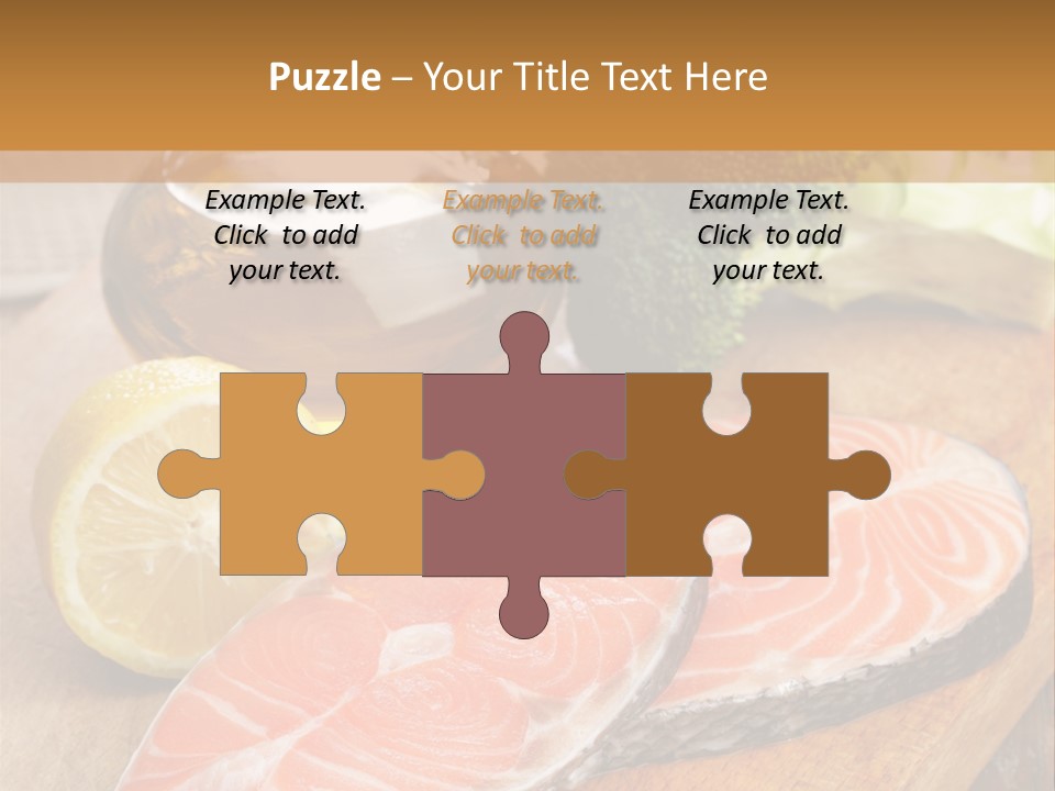 Lemon Green Fish PowerPoint Template