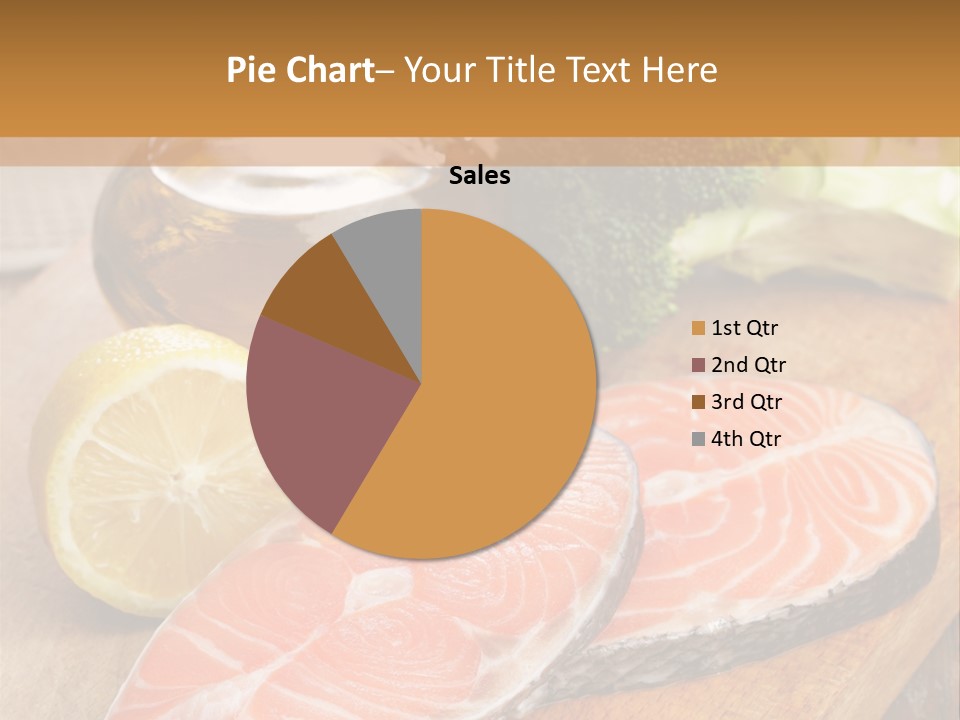 Lemon Green Fish PowerPoint Template