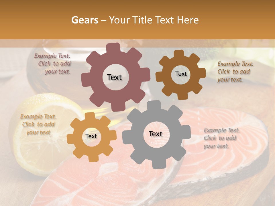 Lemon Green Fish PowerPoint Template