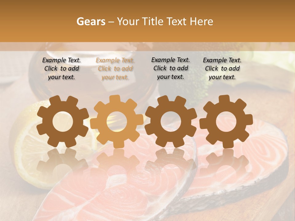 Lemon Green Fish PowerPoint Template