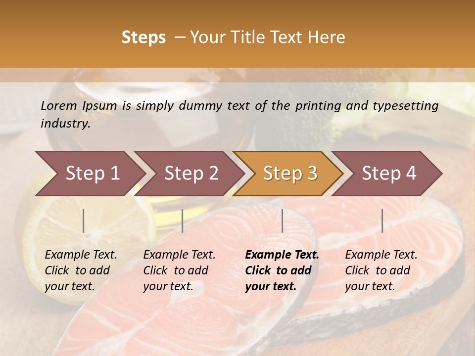 Lemon Green Fish PowerPoint Template