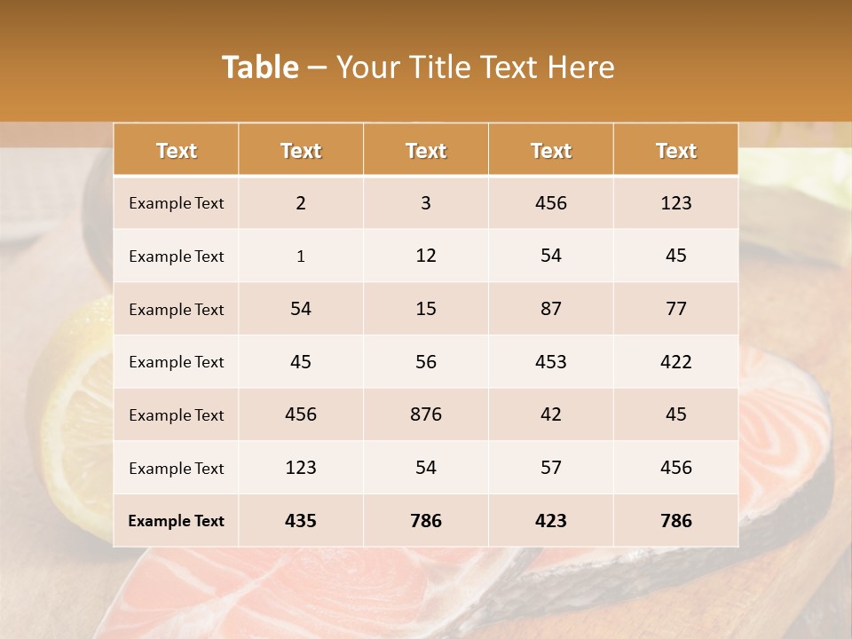 Lemon Green Fish PowerPoint Template