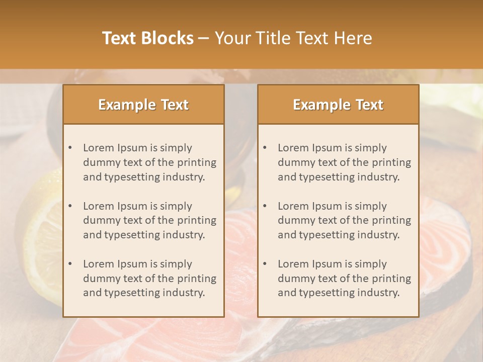 Lemon Green Fish PowerPoint Template