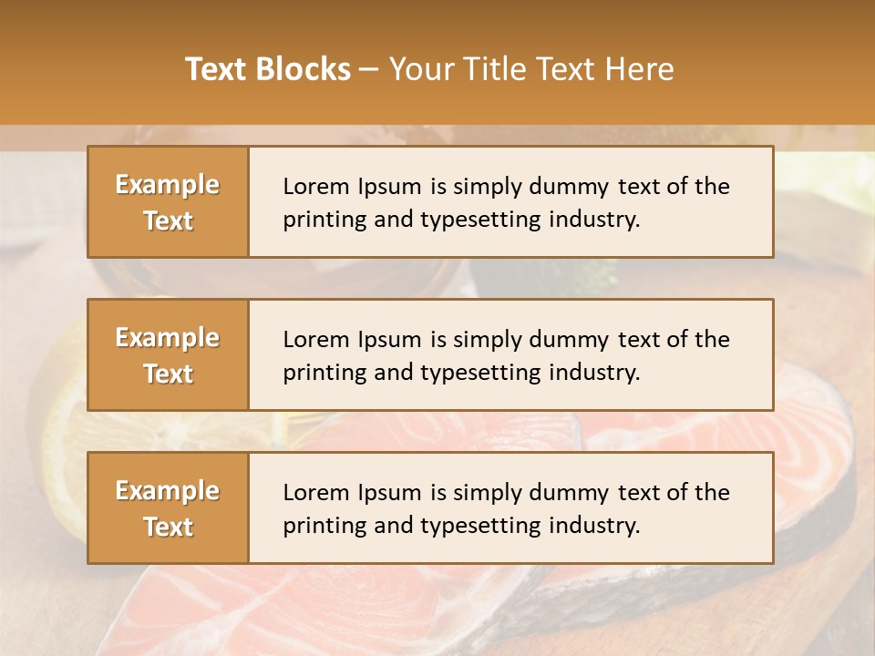 Lemon Green Fish PowerPoint Template