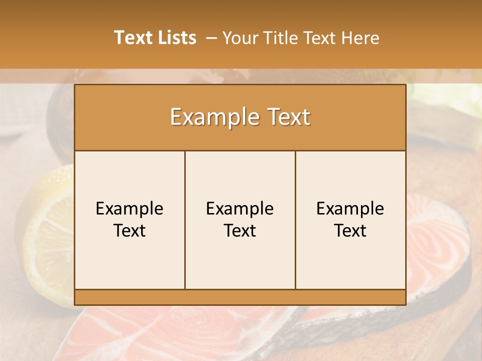 Lemon Green Fish PowerPoint Template