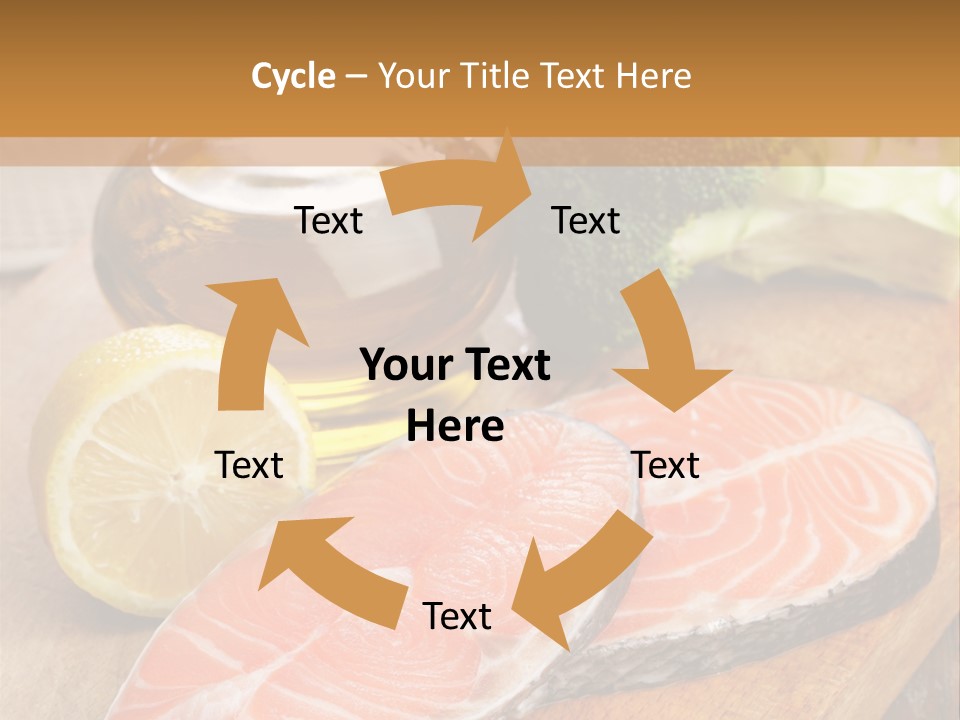 Lemon Green Fish PowerPoint Template