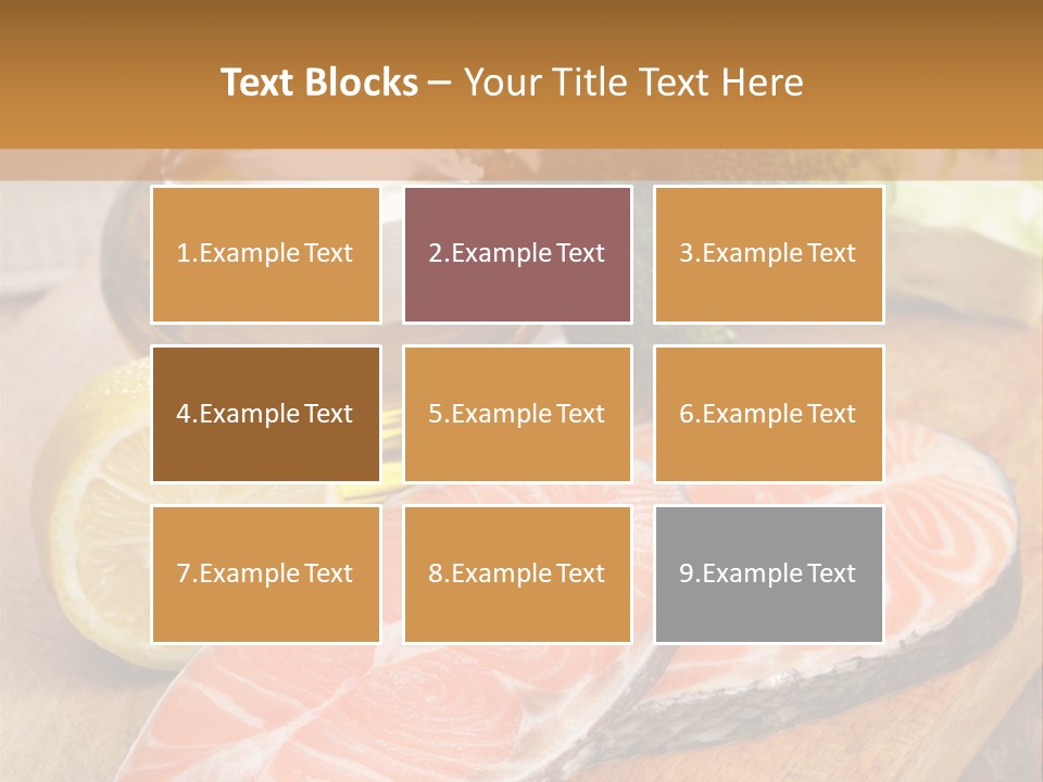 Lemon Green Fish PowerPoint Template